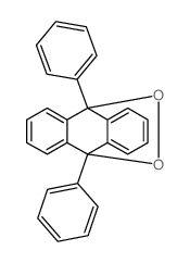 9,10-Epidioxyanthracene,9,10-dihydro-9,10-diphenyl- Structure