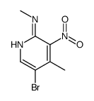 5-Bromo-N,4-dimethyl-3-nitropyridin-2-amine Structure