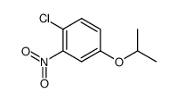 1-Chloro-4-isopropoxy-2-nitrobenzene Structure