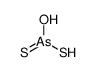 hydroxy-sulfanyl-sulfanylidene-λ5-arsane Structure