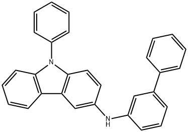 N-([1,1'-biphenyl]-3-yl)-9-phenyl-9H-carbazol-3-amine图片
