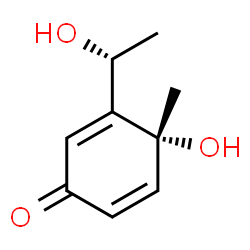 2,5-Cyclohexadien-1-one, 4-hydroxy-3-(1-hydroxyethyl)-4-methyl-, [R-(R*,R*)]- picture