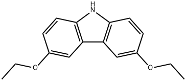 3,6-二乙氧基咔唑结构式