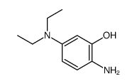 2-amino-5-(diethylamino)phenol Structure