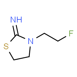 2-Thiazolidinimine,3-(2-fluoroethyl)-(9CI)结构式