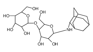 4-O-beta-D-Glucopyranosyl-N-tricyclo(3.3.1.1(sup 3,7))dec-2-ylbeta-D-g lucopyranosylamine结构式