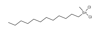 Methyl-n-dodecyl-zinndichlorid Structure