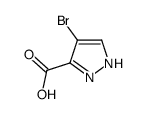 4-溴-2H-吡唑-3-羧酸结构式