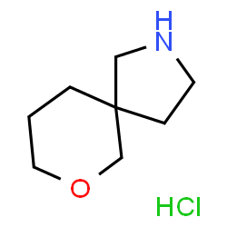 7-Oxa-2-Azaspiro[4.5]Decane Hydrochloride Structure