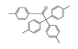 1,2,2,2-tetrakis(4-methylphenyl)ethanone Structure