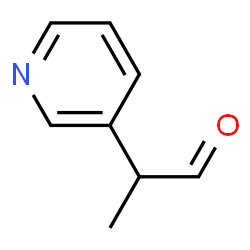 3-Pyridineacetaldehyde,alpha-methyl-(9CI) Structure