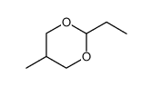 2-Ethyl-5-methyl-1,3-dioxane Structure