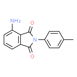 4-AMINO-2-P-TOLYL-ISOINDOLE-1,3-DIONE结构式