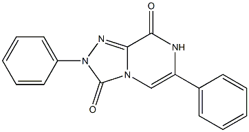 2,6-diphenyl-[1,2,4]triazolo[4,3-a]pyrazine-3,8(2H,7H)-dione结构式