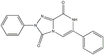 2,6-diphenyl-[1,2,4]triazolo[4,3-a]pyrazine-3,8(2H,7H)-dione Structure