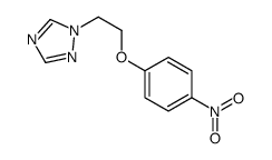 1-[2-(4-nitrophenoxy)ethyl]-1,2,4-triazole Structure