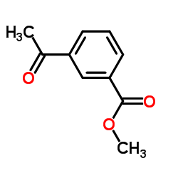 Methyl 3-acetylbenzoate structure