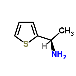 (1R)-1-(噻吩-2-基)乙-1-胺结构式