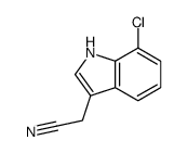 2-(7-chloro-1H-indol-3-yl)acetonitrile picture