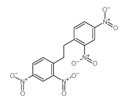 Benzene,1,1'-(1,2-ethanediyl)bis(2,4-dinitro-)结构式
