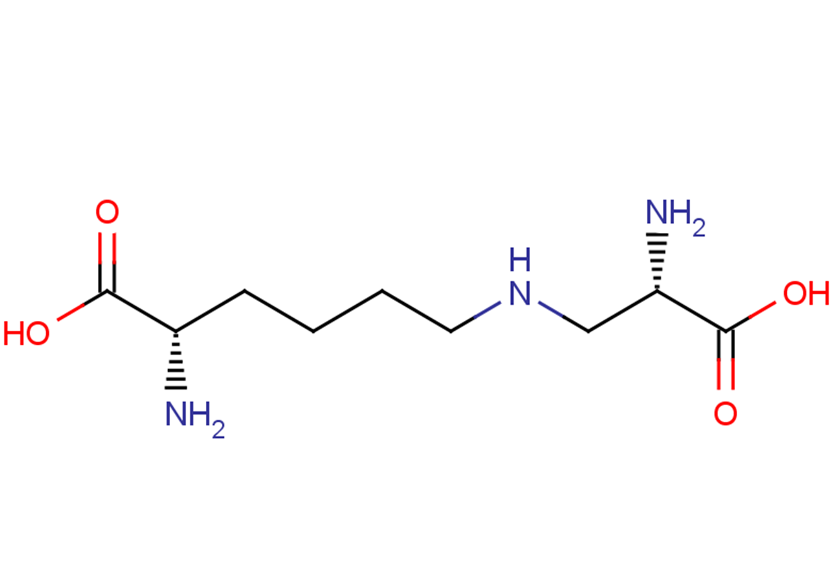 Lysinoalanine, (S,S)-结构式