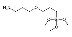 3-(3-trimethoxysilylpropoxy)propan-1-amine结构式