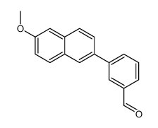 3-(6-methoxynaphthalen-2-yl)benzaldehyde structure