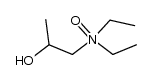 N-(2-hydroxypropyl)-N,N-diethylamine N-oxide Structure