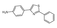 4-(2-Phenyl-1,3-thiazol-4-yl)aniline Structure