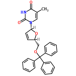 5-O-Triphenylmethyl-2-deoxy-2,3-didehyrothymidine picture