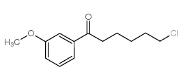 6-CHLORO-1-(3-METHOXYPHENYL)-1-OXOHEXANE结构式