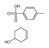cyclohex-3-en-1-ol,4-methylbenzenesulfonic acid结构式