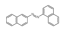 Diazene,2-(1-naphthalenyl)-1-(2-naphthalenyl)-结构式