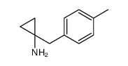 1-(4-methylbenzyl)cyclopropanamine(SALTDATA: 1.1HCl)结构式