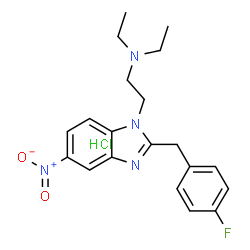 Flunitazene (hydrochloride)结构式
