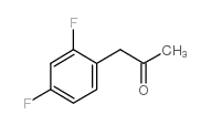 1-(2,4-二氟苯基)丙-2-酮结构式