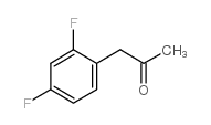 1-(2,4-difluorophenyl)propan-2-one structure