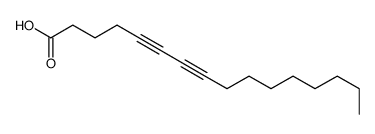 5,7-HEXADECADIYNOIC ACID Structure