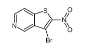 3-bromo-2-nitrothieno[3,2-c]pyridine结构式
