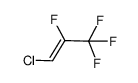1-chloro-2,3,3,3-tetrafluoropropene Structure