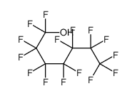 1,1,2,2,3,3,4,4,5,5,6,6,7,7,7-pentadecafluoroheptan-1-ol结构式