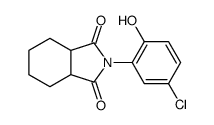 2-(5-Chloro-2-hydroxyphenyl)hexahydro-1H-isoindole-1,3(2H)-dione Structure