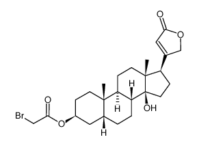digitoxigenin-3-bromoacetate structure