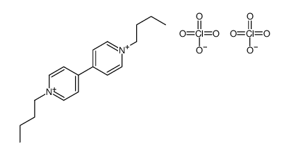 1-butyl-4-(1-butylpyridin-1-ium-4-yl)pyridin-1-ium,diperchlorate Structure