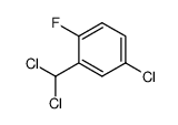 4-Chloro-2-(dichloromethyl)-1-fluorobenzene结构式