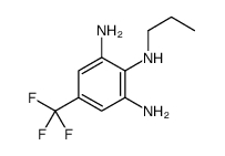 2-N-propyl-5-(trifluoromethyl)benzene-1,2,3-triamine Structure