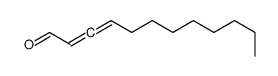 dodeca-2,3-dienal Structure