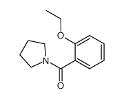 Pyrrolidine, 1-(2-ethoxybenzoyl)- (9CI) structure