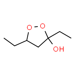 1,2-Dioxolan-3-ol, 3,5-diethyl- (9CI) Structure