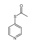 S-pyridin-4-yl ethanethioate结构式